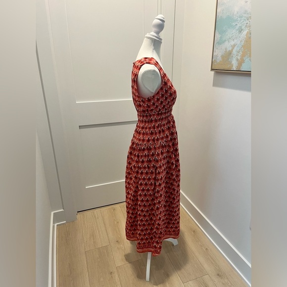 J. Crew Hyacinth dress in block-print crepe de chine A-line NEW XS $148 floral - Picture 11 of 14